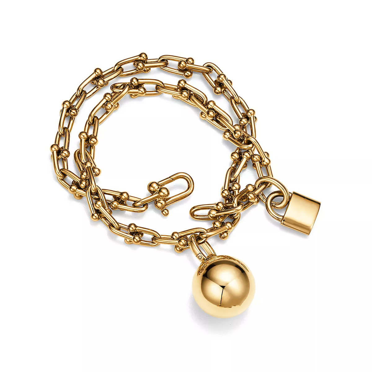 [Dawnora Jewelry]HARDWEAR SMALL WRAP GOLD BRACELET