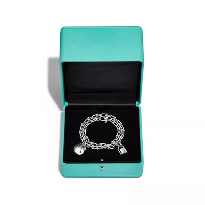 [Dawnora Jewelry]HARDWEAR SMALL WRAP SILVER BRACELET