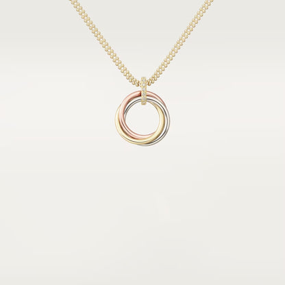 [Dawnora Jewelry]TRINITY MEDIUM  DIAMONDS NECKLACE