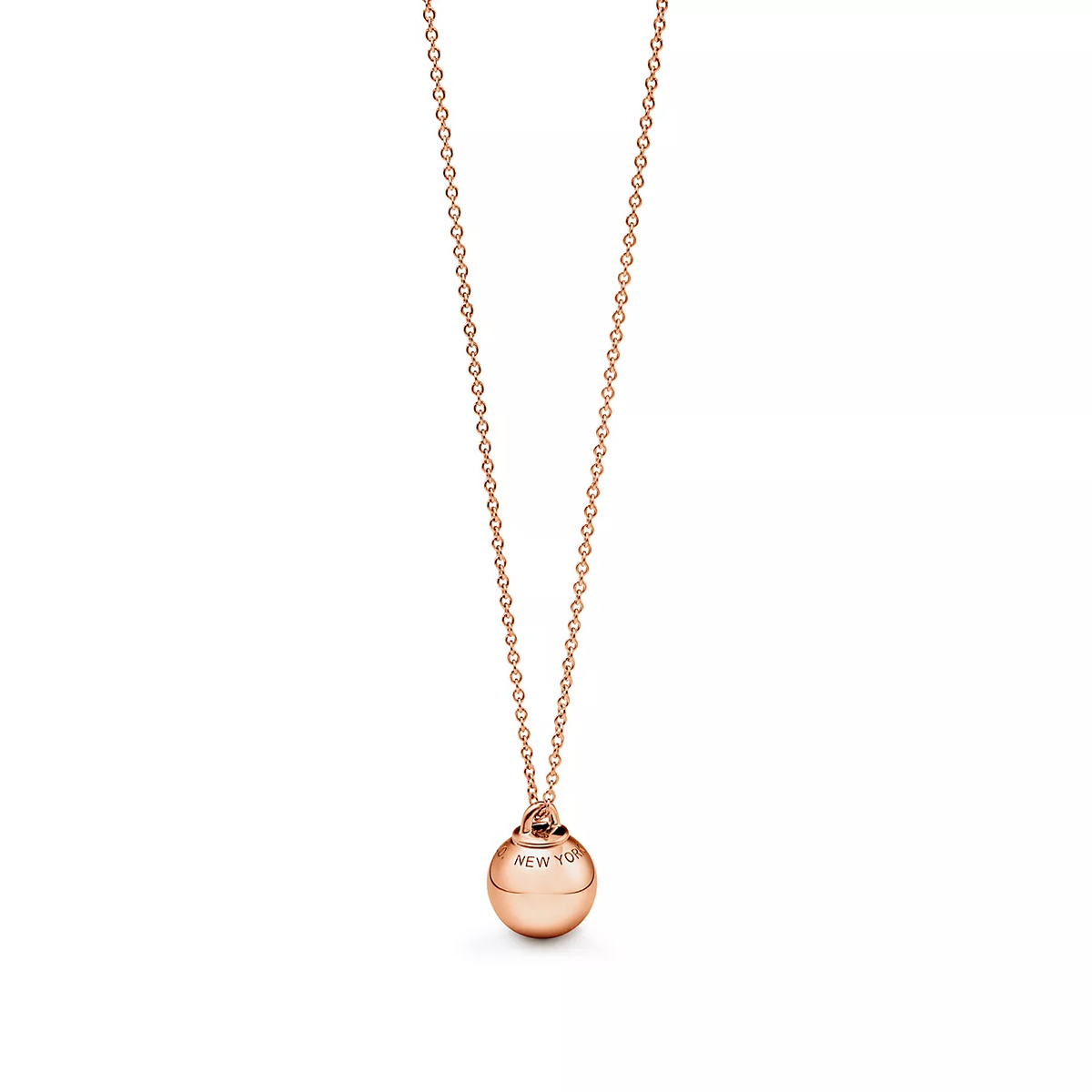 [Dawnora Jewelry]BALL PENDANT 12.75MM NECKLACE