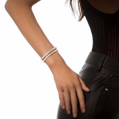 [Dawnora Jewelry]Move Noa Full Pavé Diamond Bangle Bracelet