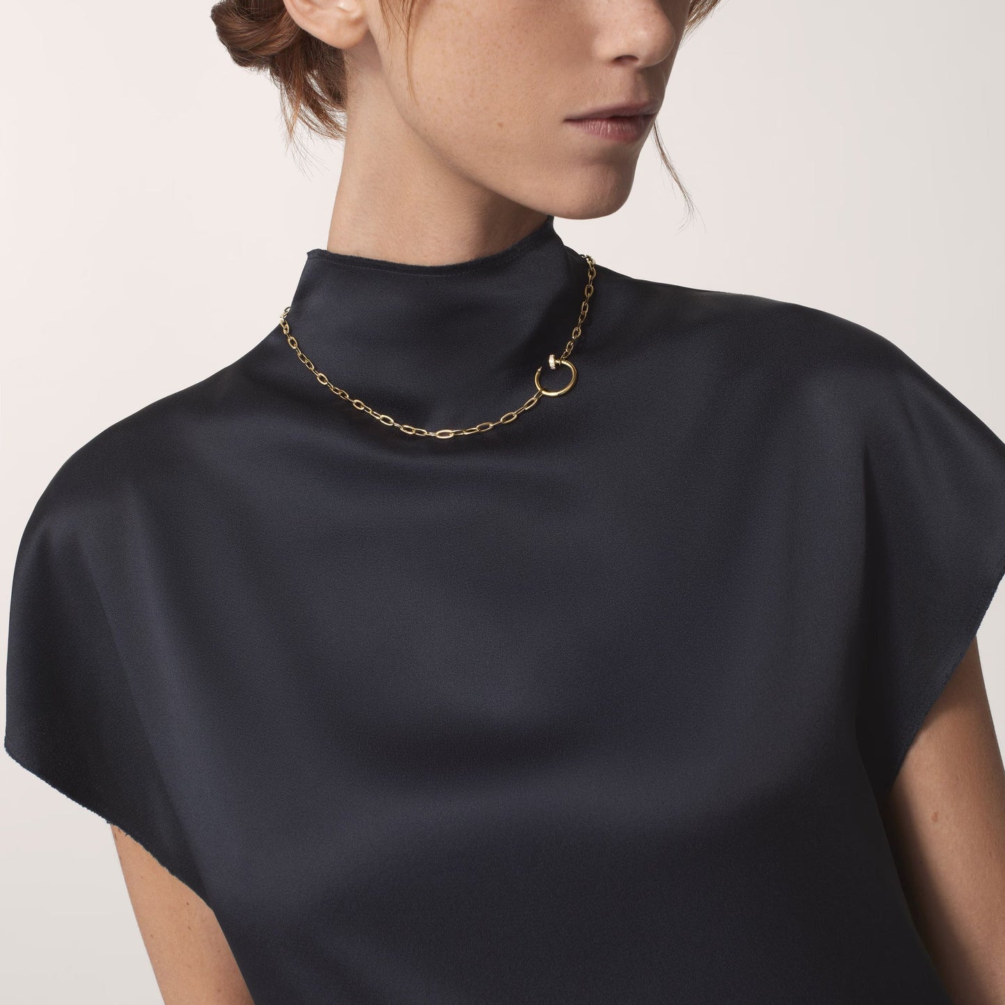 [Dawnora Jewelry]JUSTE NECKLACE FULL DIAMONDS