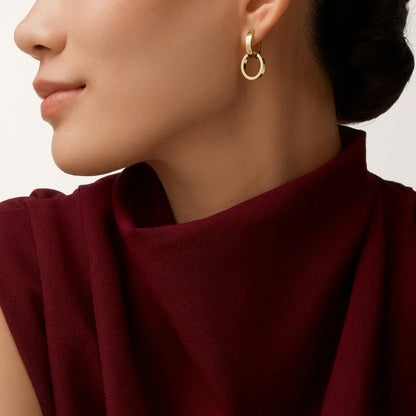 [Dawnora Jewelry]LOVE 3.3MM DANGLE EARRINGS
