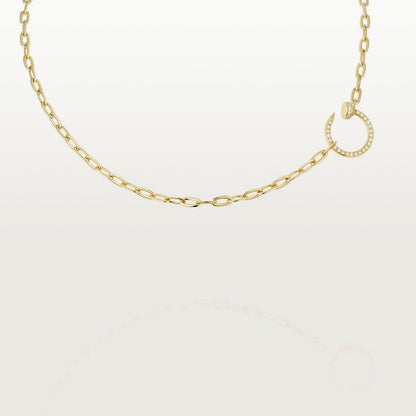 [Dawnora Jewelry]JUSTE NECKLACE FULL DIAMONDS
