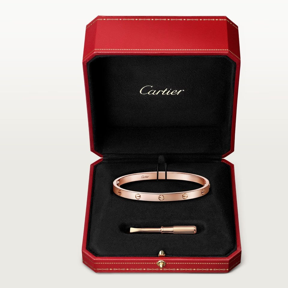 [Dawnora Jewelry]LOVE BRACELET 4.8MM 4 DIAMONDS