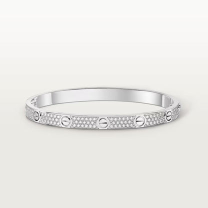 [Dawnora Jewelry]LOVE BRACELET 4.8MM DIAMOND-PAVED