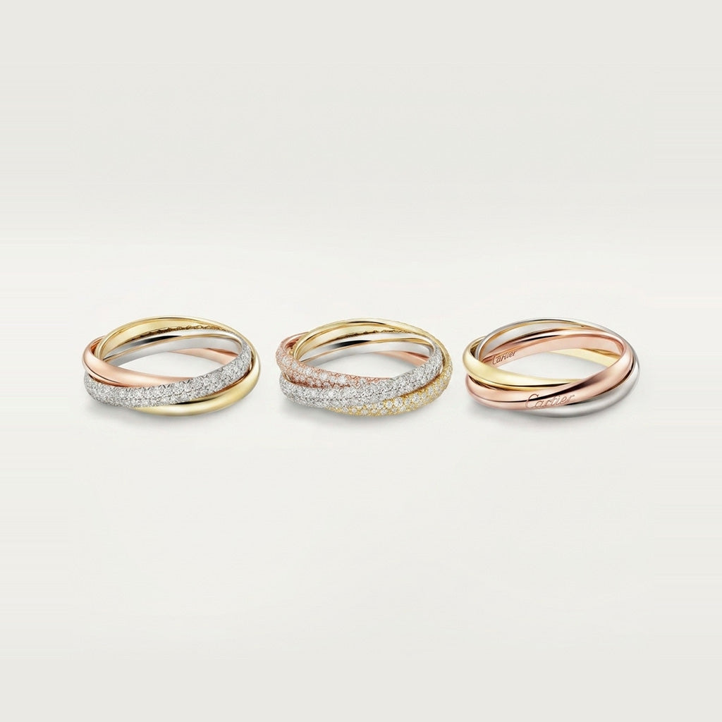 [Dawnora Jewelry]TRINITY 2.5MM RING COLLECTION