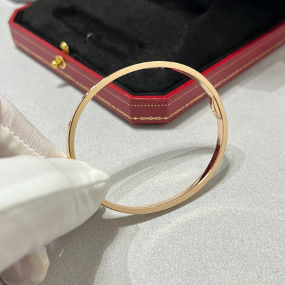 [Dawnora Jewelry]LOVE BRACELET 3.65MM 6 DIAMONDS