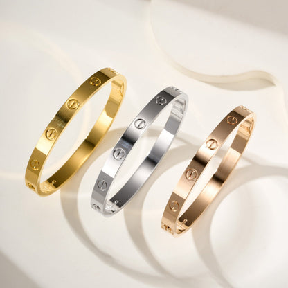 [Dawnora Jewelry]LOVE BRACELET 6.1MM NO DIAMONDS
