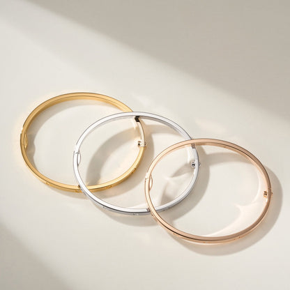 [Dawnora Jewelry]LOVE BRACELET 3.65MM 6 DIAMONDS