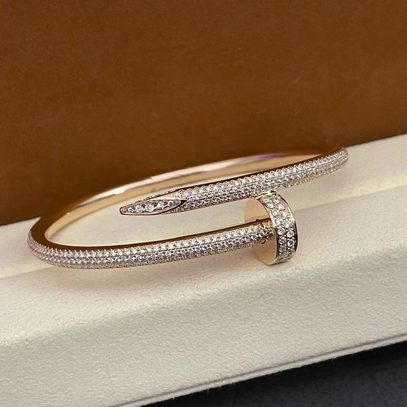 [Dawnora Jewelry]JUSTE BRACELET 3.5MM ALL DIAMONDS