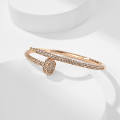 [Dawnora Jewelry]JUSTE BRACELET 3.5MM ALL DIAMONDS