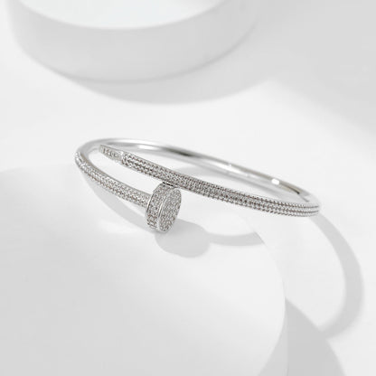 [Dawnora Jewelry]JUSTE BRACELET 3.5MM ALL DIAMONDS