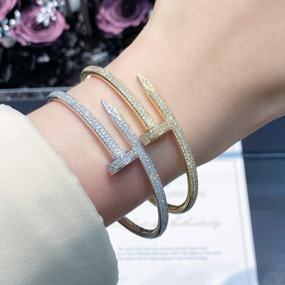 [Dawnora Jewelry]JUSTE BRACELET 3.5MM ALL DIAMONDS