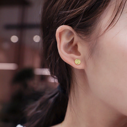 [Dawnora Jewelry]LOVE EARRINGS 7.2MM
