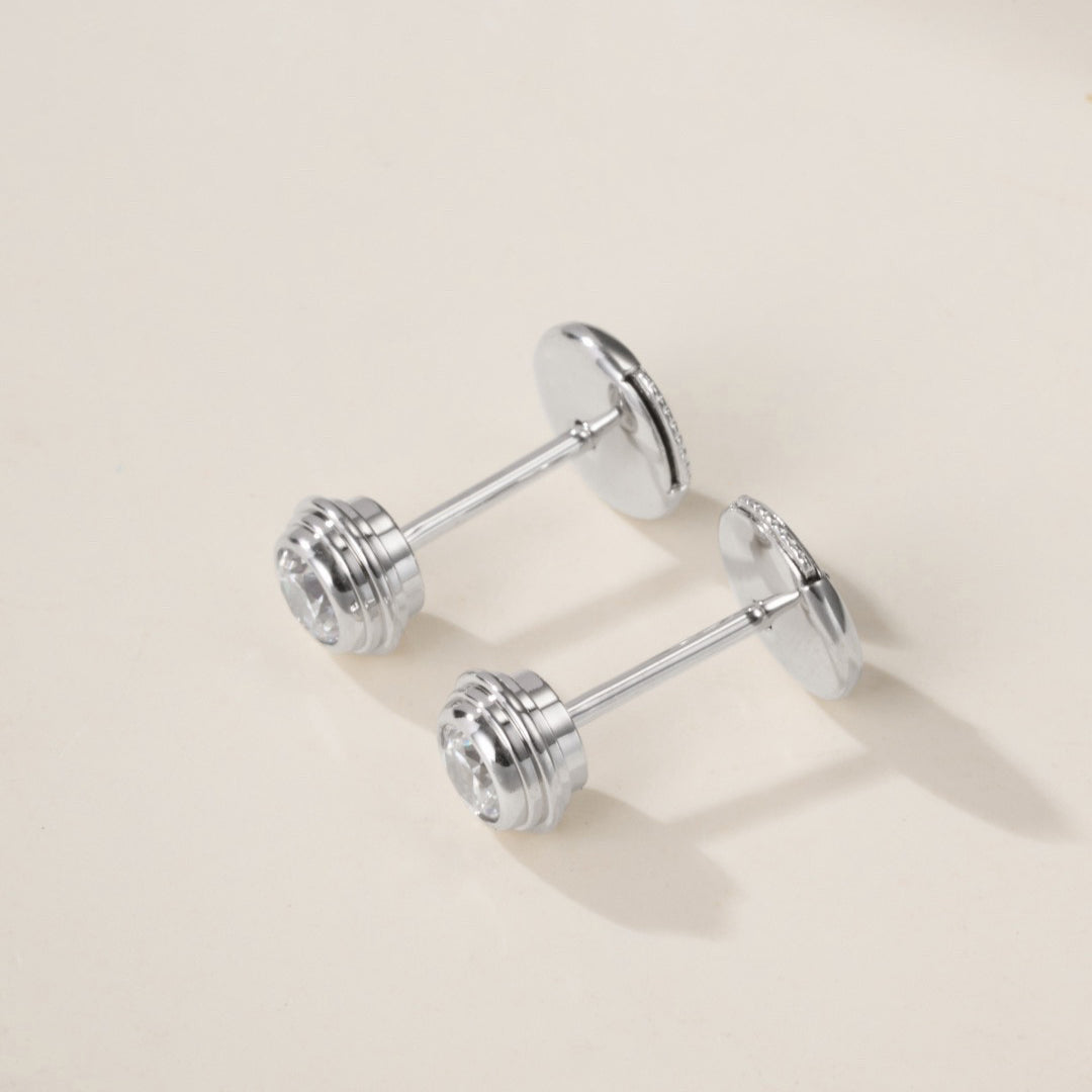 [Dawnora Jewelry]DAMOUR DIAMOND EARRINGS