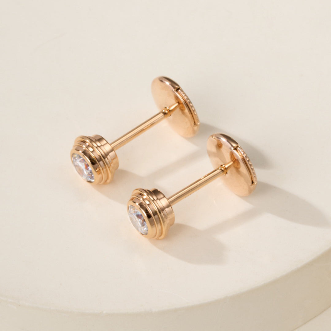 [Dawnora Jewelry]DAMOUR DIAMOND EARRINGS