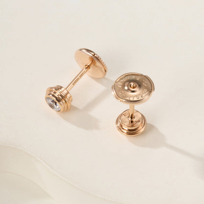 [Dawnora Jewelry]DAMOUR DIAMOND EARRINGS