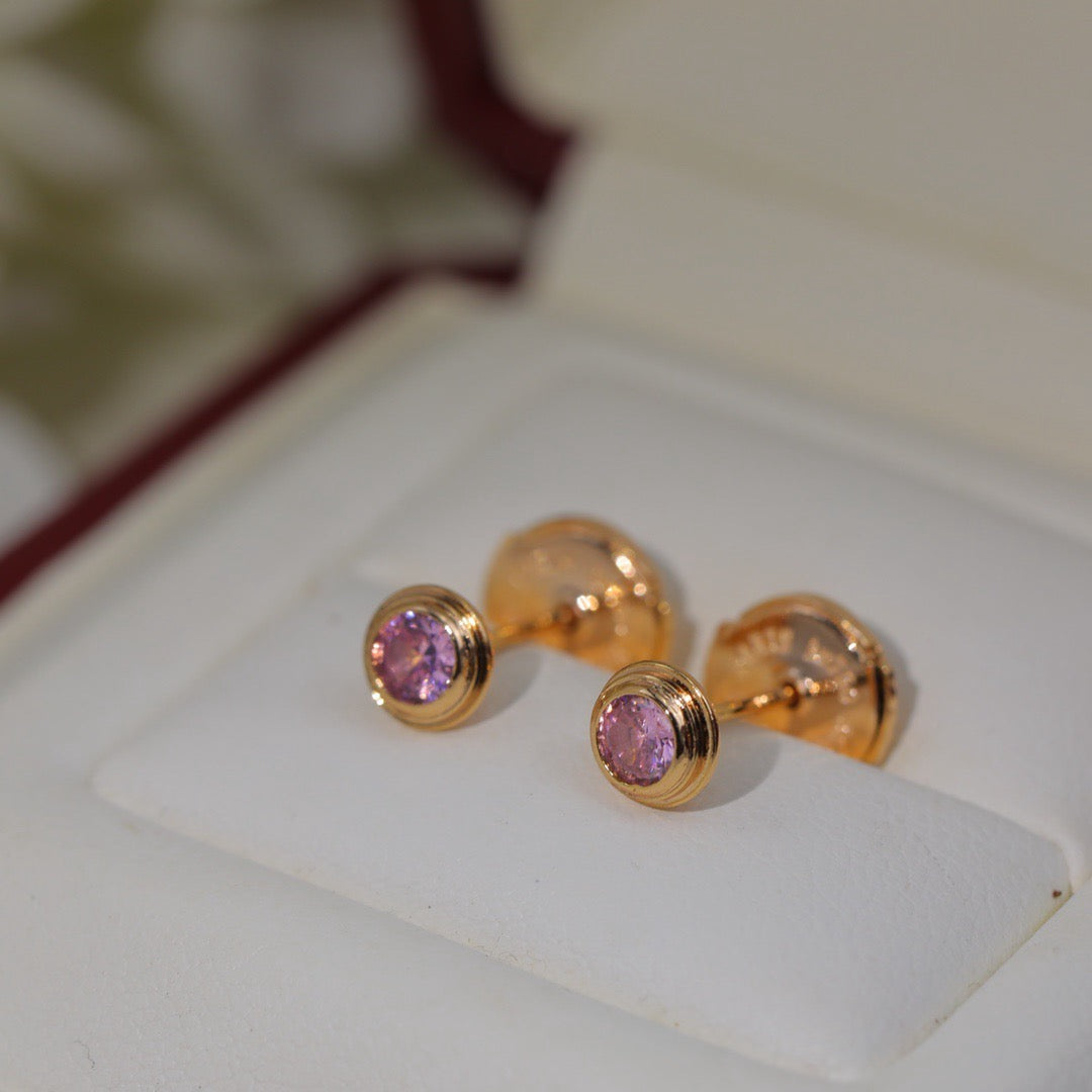 [Dawnora Jewelry]DAMOUR PING DIAMOND EARRINGS