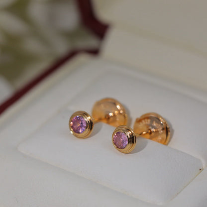[Dawnora Jewelry]DAMOUR PING DIAMOND EARRINGS