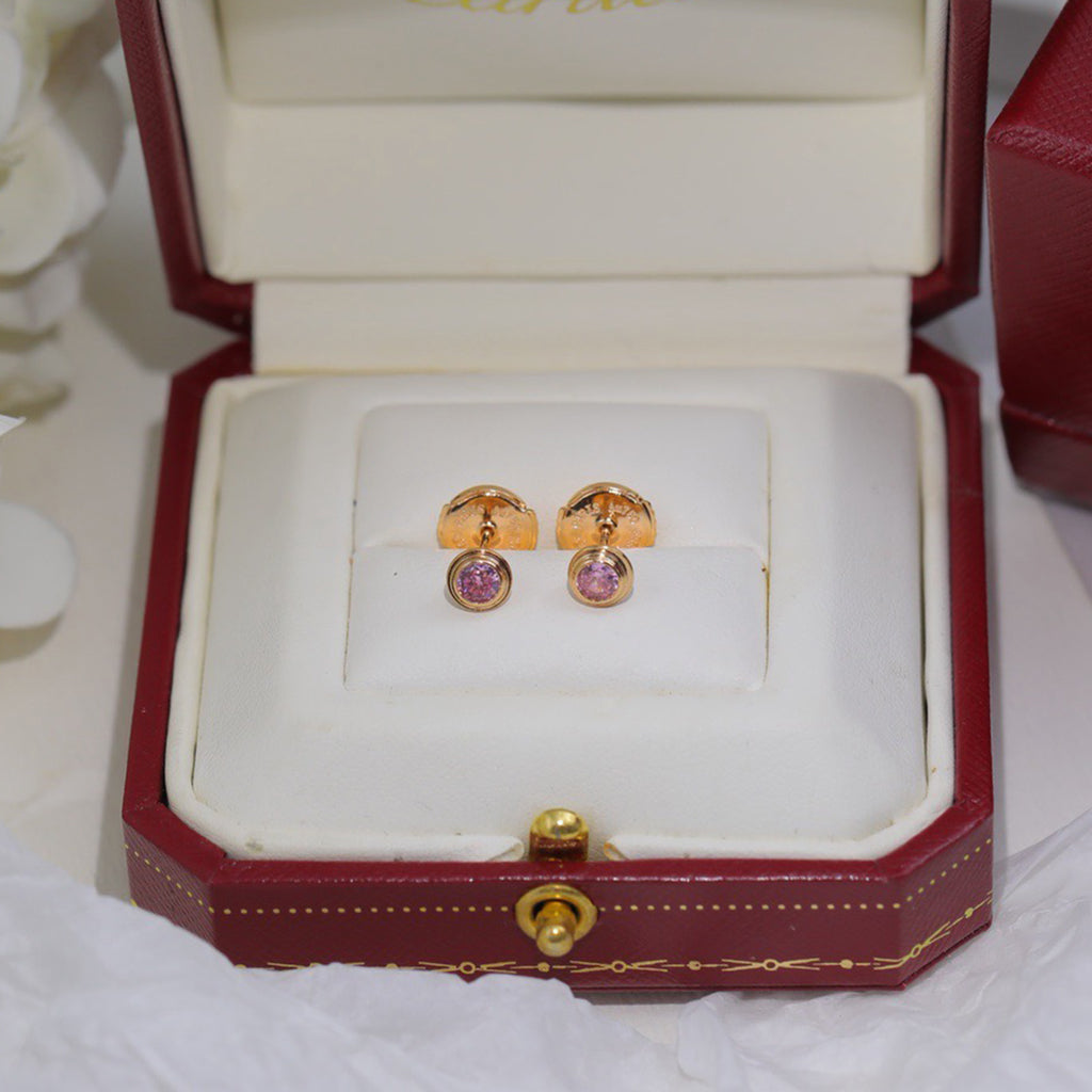 [Dawnora Jewelry]DAMOUR PING DIAMOND EARRINGS