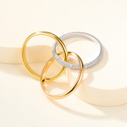 [Dawnora Jewelry]TRINITY 2.5MM RING COLLECTION