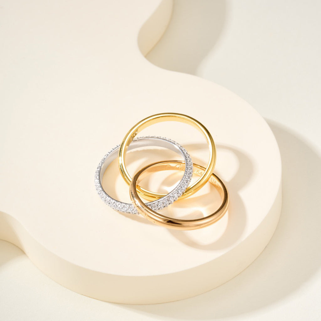 [Dawnora Jewelry]TRINITY 2.5MM RING COLLECTION