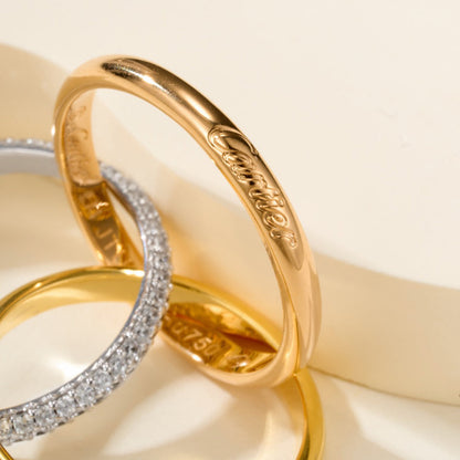 [Dawnora Jewelry]TRINITY 2.5MM RING COLLECTION