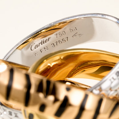 [Dawnora Jewelry]TRINITY  RING LEOPARD PRINT