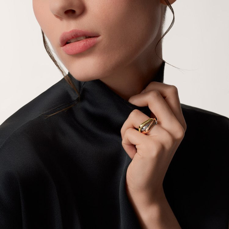 [Dawnora Jewelry]TRINITY 3.5MM CUSHION RING COLLECTION