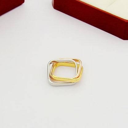 [Dawnora Jewelry]TRINITY 3.5MM CUSHION RING COLLECTION