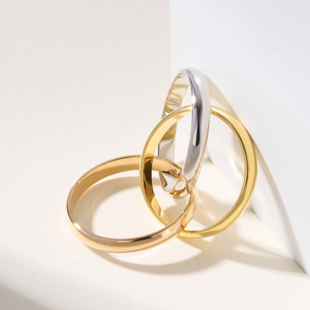 [Dawnora Jewelry]TRINITY 2.5MM RING COLLECTION