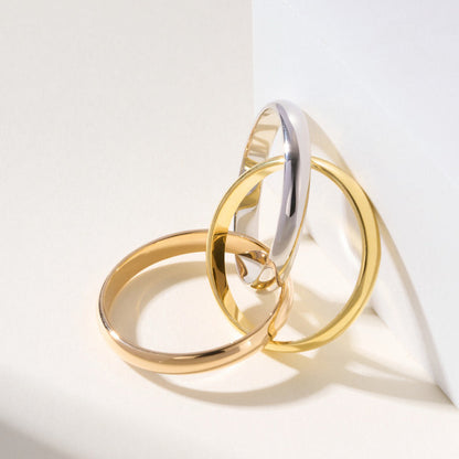 [Dawnora Jewelry]TRINITY 2.5MM RING COLLECTION