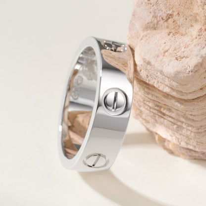 [Dawnora Jewelry]LOVE RING 5.5MM NO DIAMOND