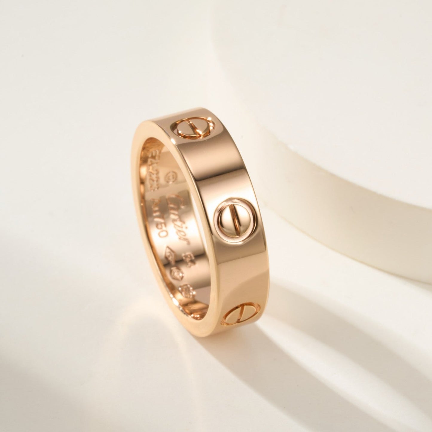 [Dawnora Jewelry]LOVE RING 5.5MM NO DIAMOND