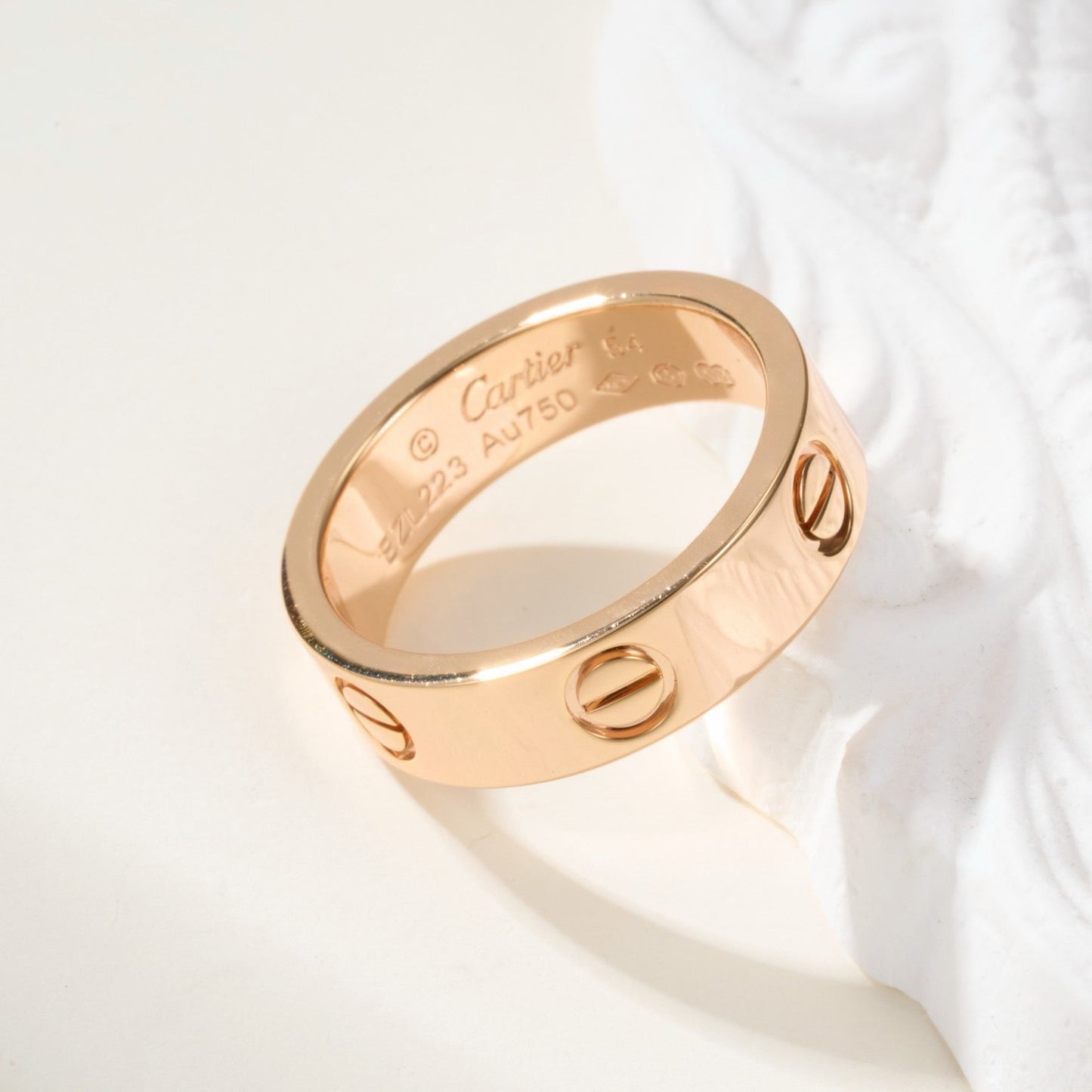 [Dawnora Jewelry]LOVE RING 5.5MM NO DIAMOND