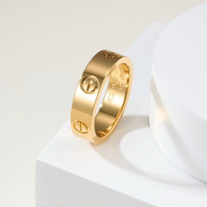 [Dawnora Jewelry]LOVE RING 5.5MM NO DIAMOND