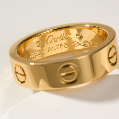 [Dawnora Jewelry]LOVE RING 5.5MM NO DIAMOND