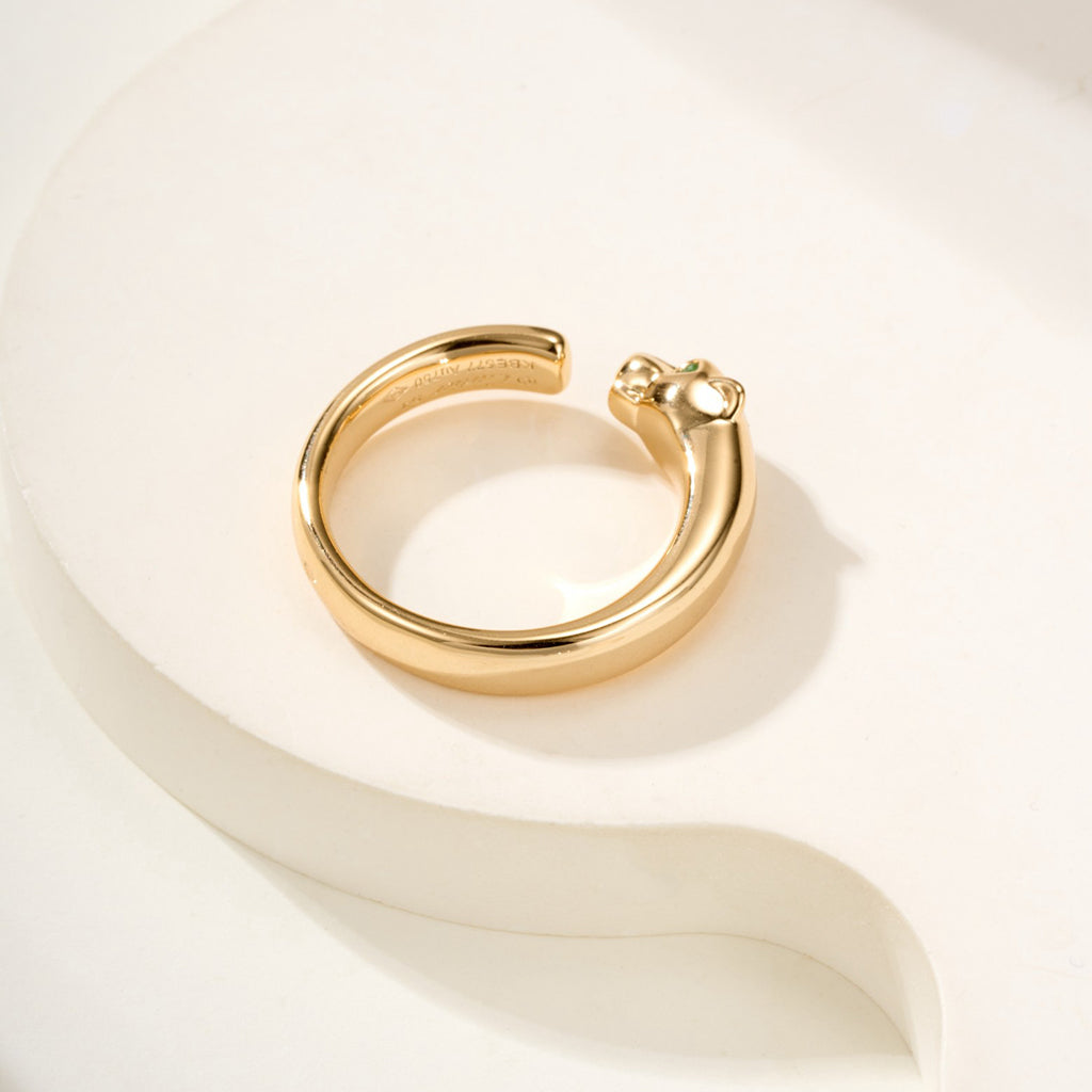 [Dawnora Jewelry]PANTHERE NO DIAMOND SMALL RING
