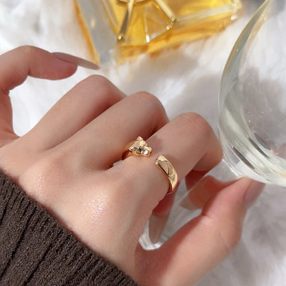 [Dawnora Jewelry]PANTHERE NO DIAMOND SMALL RING