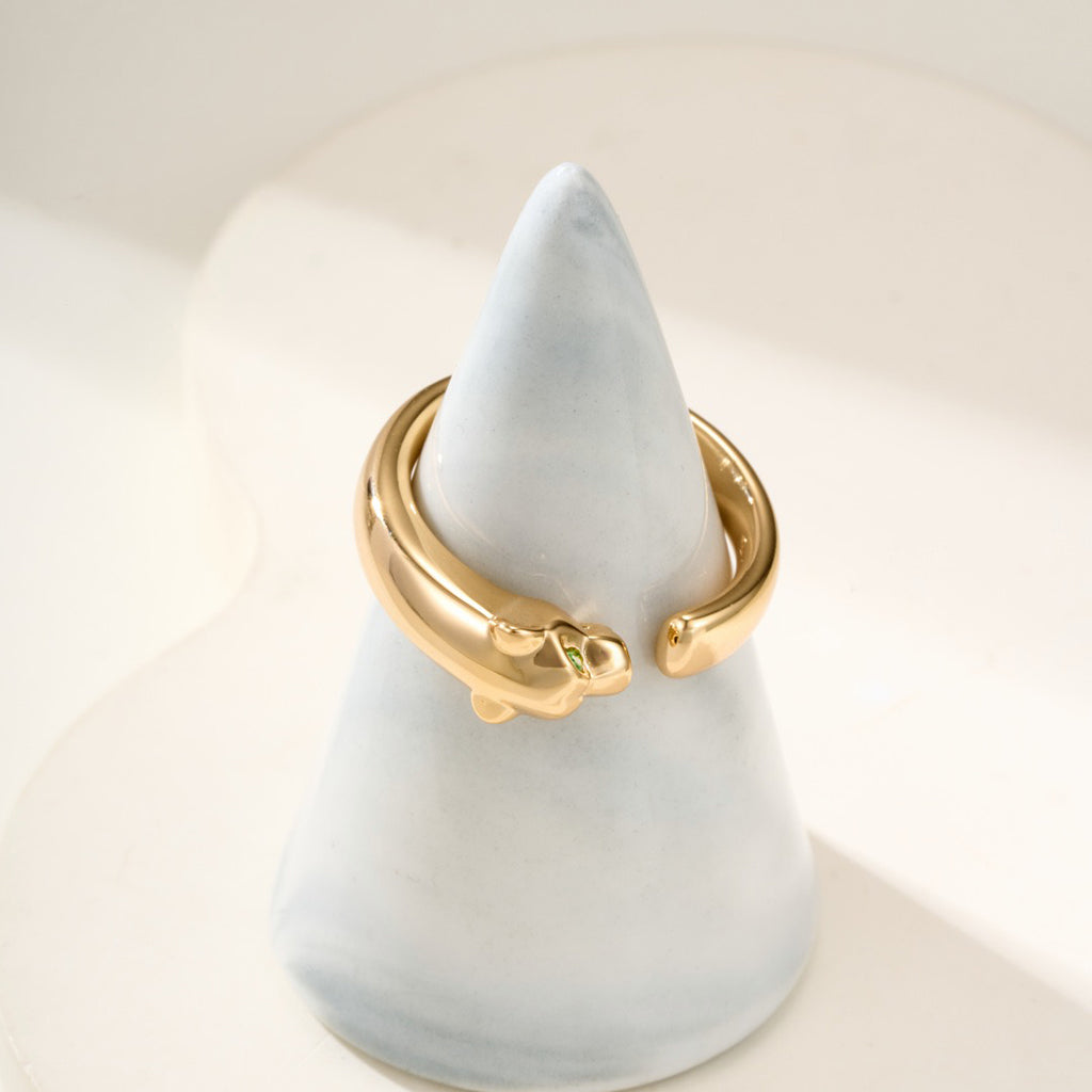 [Dawnora Jewelry]PANTHERE NO DIAMOND SMALL RING
