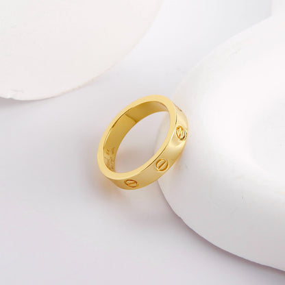 [Dawnora Jewelry]LOVE RING 3.6 MM NO DIAMOND