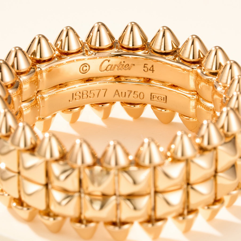 [Dawnora Jewelry]CLASH 9.2MM DOUBLE ROW RING