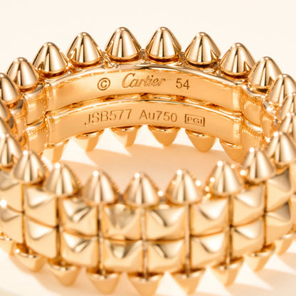 [Dawnora Jewelry]CLASH 9.2MM DOUBLE ROW RING