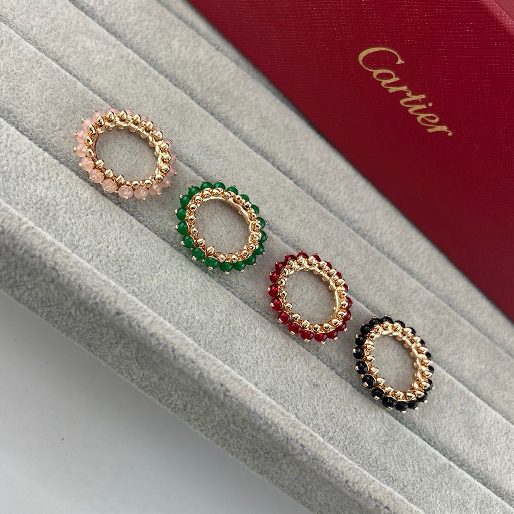 [Dawnora Jewelry]CLASH 7.9MM AGATE CHALCEDONY RING