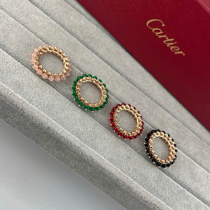 [Dawnora Jewelry]CLASH 7.9MM AGATE CHALCEDONY RING