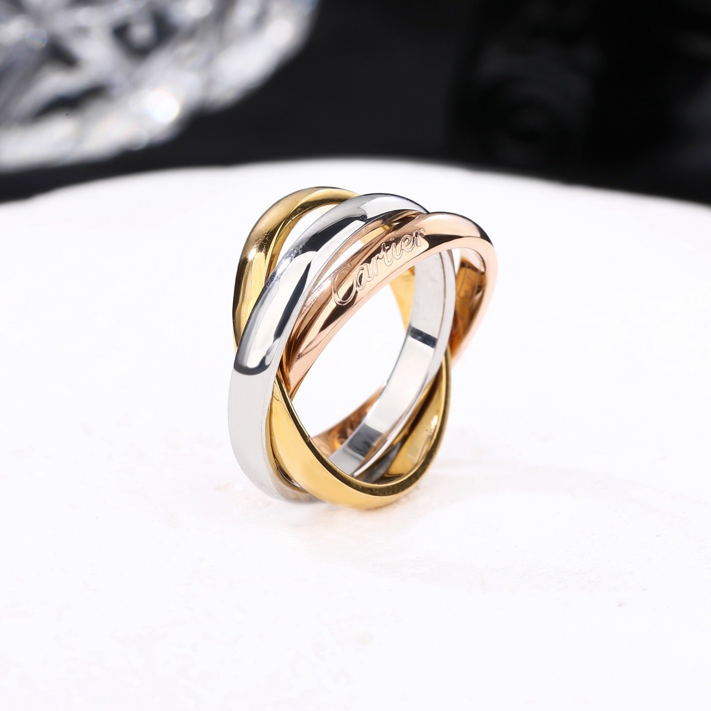 [Dawnora Jewelry]TRINITY 3.2MM RING COLLECTION