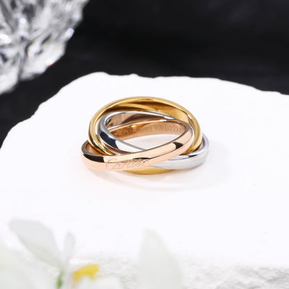 [Dawnora Jewelry]TRINITY 3.2MM RING COLLECTION