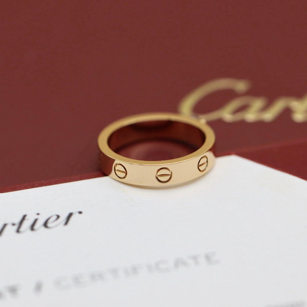 [Dawnora Jewelry]LOVE RING 3.6MM 1 BIG DIAMOND