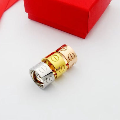 [Dawnora Jewelry]LOVE 11MM LARGE RING